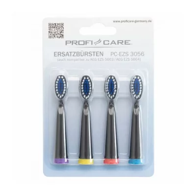 PROFICARE  Lot de 4 brosses &agrave; dents de rechange PC-EZS 3056
