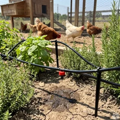 PROGARDEN  - Kit micro arrosage goutte &agrave; goutte 71 pi&egrave;ces 23m blue bird