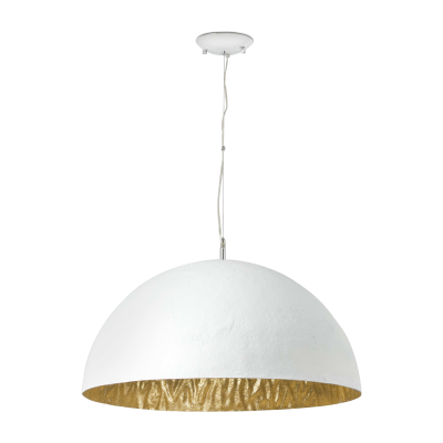 FARO BARCELONA Projecteur Barcelona Magma 28399-Pendentif 60 Fibre de Verre Blanc