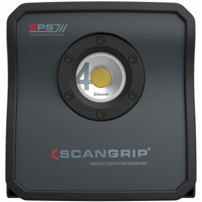 SCANGRIP Projecteur de travail &agrave; LED COB 6 000 lumens avec DUAL SYSTEM