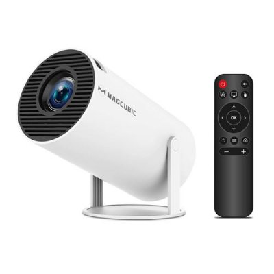 GENERIQUE projecteur portable android HD 720p LED avec bluetooth & correction automatique - HY300 Pro-White 