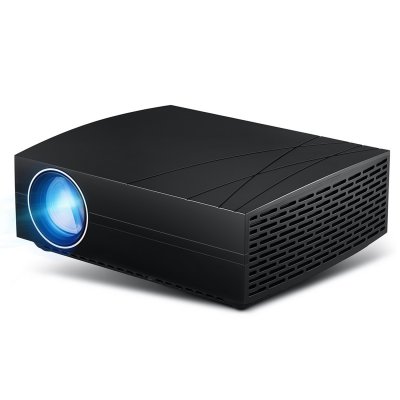 YONIS Projecteur Vid&eacute;o Tv DVd Bluray Vid&eacute;oprojecteur Full HD 1080P Port HDMI Noir