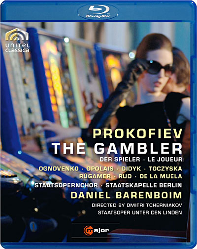 Prokofiev : Le Joueur. Ognovenko, Opolais, Didyk, Rud, Barenboim, Tcherniakov. [Blu-Ray]
