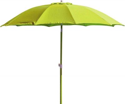 ALIZE Proloisirs - Parasol rond inclinable aluminium 2,70m lemon