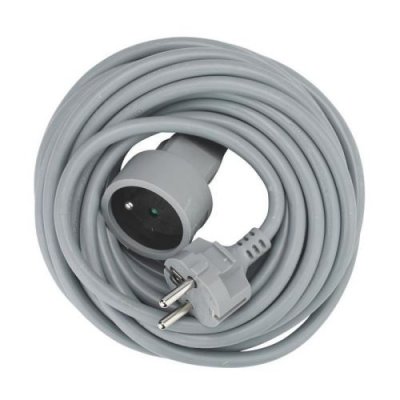 DEBFLEX Prolongateur 2P+T 16A 3G1,5 MM&sup2; HO5VV-F 10M gris
