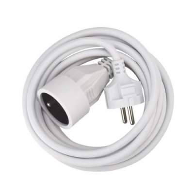 DEBFLEX Prolongateur 2P+T 16A 3G1,5 MM&sup2; HO5VV-F 3M blanc - Blanc