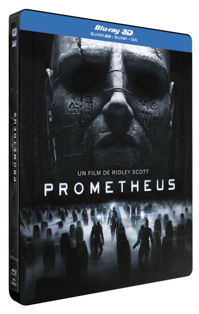 Prometheus SteelBook&reg; Combo Blu-Ray 2D + 3D + DVD