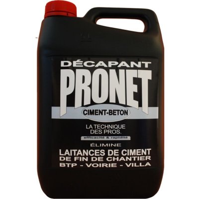 PRONET  - D&eacute;capant Ciment/b&eacute;ton 5 Litres