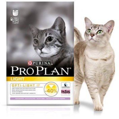 PRO PLAN Proplan Chat Adult Light Optilight Dinde