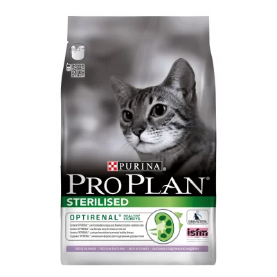 PRO PLAN Proplan Chat Adult Sterilised Optirenal Dinde