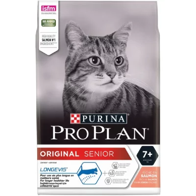 PRO PLAN Proplan Chat Senior Original Longevis Saumon