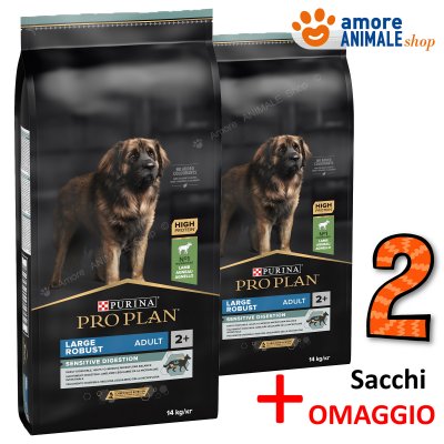 PRO PLAN Proplan Chien Large Adult Robust OptiDigest Agneau
