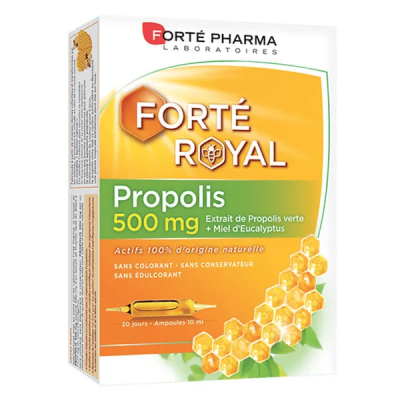 FORTE PHARMA Propolis Verte 500mg 20 ampoules Fort&eacute; Royal Fort&eacute; Pharma