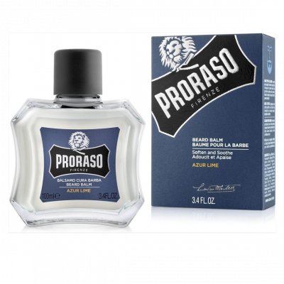PRORASO  Baume &agrave; Barbe Azur et Tilleul 100 ml
