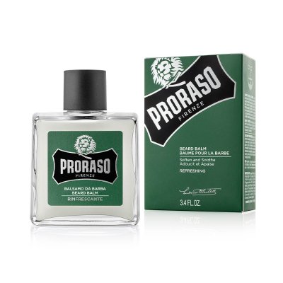 PRORASO  Baume &agrave; Barbe Rafra&icirc;chissant Vert 100 ml