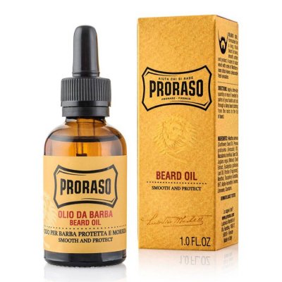 PRORASO  - huile pour barbe wood and spice 30ml