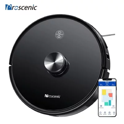 PROSCENIC  M7 Pro - Robot aspirateur laveur connect&eacute; Wi-Fi
