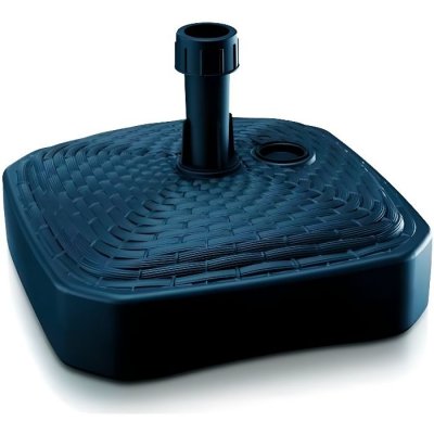 PROSPERPLAST  Wicker Style Square Umbrella Base 39x39x13 Cm Gris