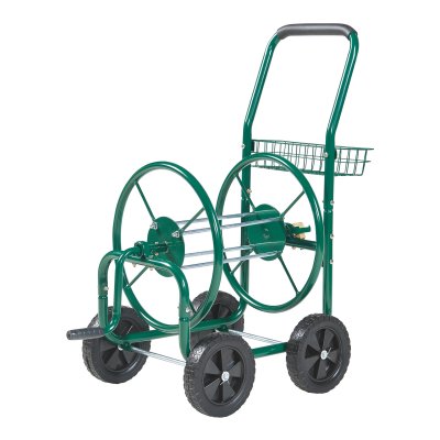 PRO.TEC Protec - Enrouleur de Tuyau 3/4 pouce pour tuyau jusqu'&agrave; 70 m 73 x 44 x 92 cm vert []