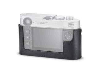LEICA Protecteur demi-&eacute;tui cuir  noir pour M11