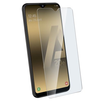 AVIZAR Protecteur en verre tremp&eacute; transparent  pour Samsung Galaxy A20e