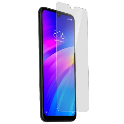 AVIZAR Protecteur en verre tremp&eacute; transparent  pour Xiaomi Redmi 7