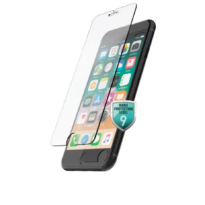 HAMA Protection d'&eacute;cran en verre v&eacute;ritable pour iphone 6 pl/6s pl/7 pl/8 pl