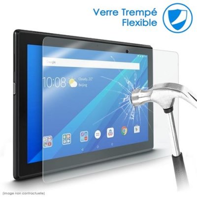 KARYLAX Protection d&eacute;cran - LENOVO - Tab-7304F - Verre Nano Flexible - Duret&eacute; 9H - Ultra fin 02mm