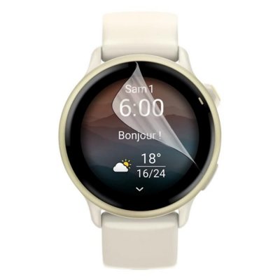 PHONILLICO Protection &eacute;cran pour Garmin Vivoactive 6 [Pack 6] Film Plastique Protecteur R&eacute;sistant Ultra Mince