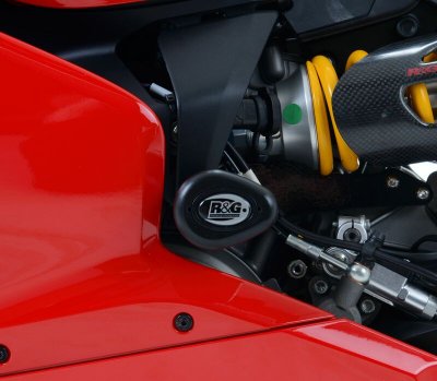 R&G Protection Moteur  Racing Tampons de protection Aero noir