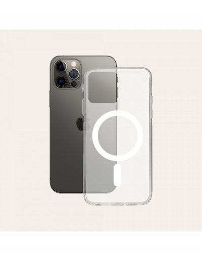 KSIX Protection pour t&eacute;l&eacute;phone portable iphone 12 pro max  transparent