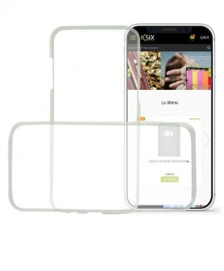 KSIX Protection pour t&eacute;l&eacute;phone portable iphone x flex 360 (2 pcs)