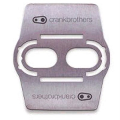CRANKBROTHERS Protections de semelle Crank Brothers - Taille unique Gris Cales