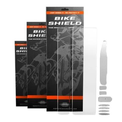 BIKESHIELD Protections pour cadre Sports Cover  (paire) - Clear - Gloss