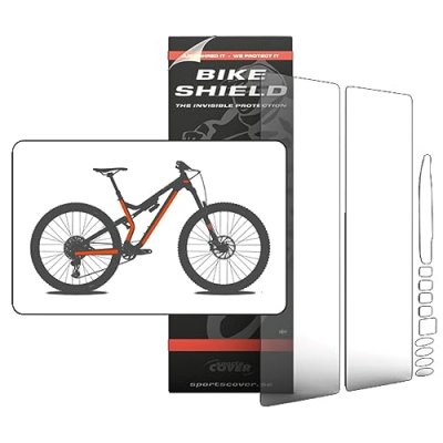 BIKESHIELD Protections pour cadre Sports Cover  (paire) - Clear - Matte