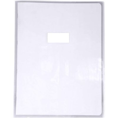 CLAIREFONTAINE Prot&egrave;ge-Cahier Cristal 24/100&egrave;me 24x32cm Transparent Incolore