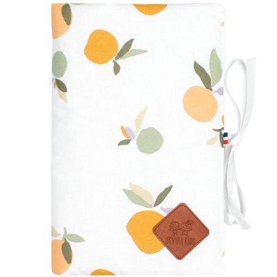 SEVIRA KIDS Prot&egrave;ge carnet de sant&eacute; b&eacute;b&eacute; en coton- clem PROT-CS-CLEM