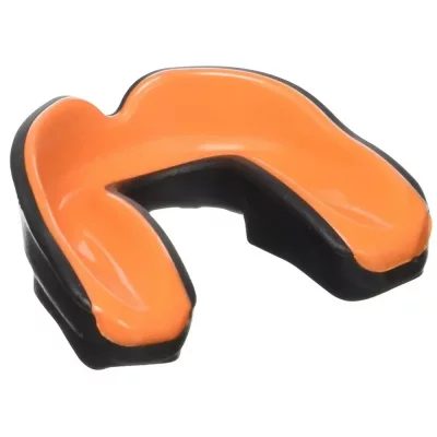 METAL BOXE Prot&egrave;ge dent M&eacute;tal boxe thermoformable-Noir / Orange - Junior-Noir
