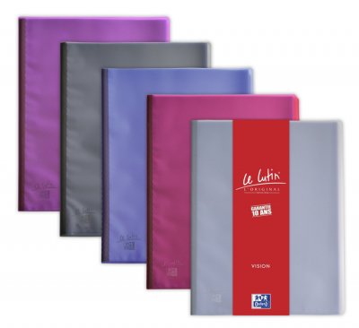 ELBA Prot&egrave;ge-documents  Lutin vision - 30 pochettes - assortis