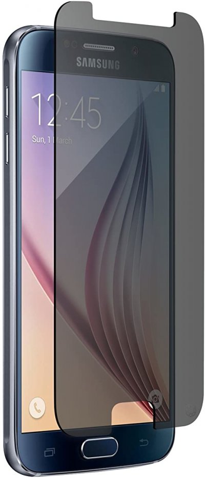 BIGBEN CONNECTED Prot&egrave;ge &eacute;cran confidentiel verre tremp&eacute; force glass pour galaxy s6 FGGS6PRIVACY