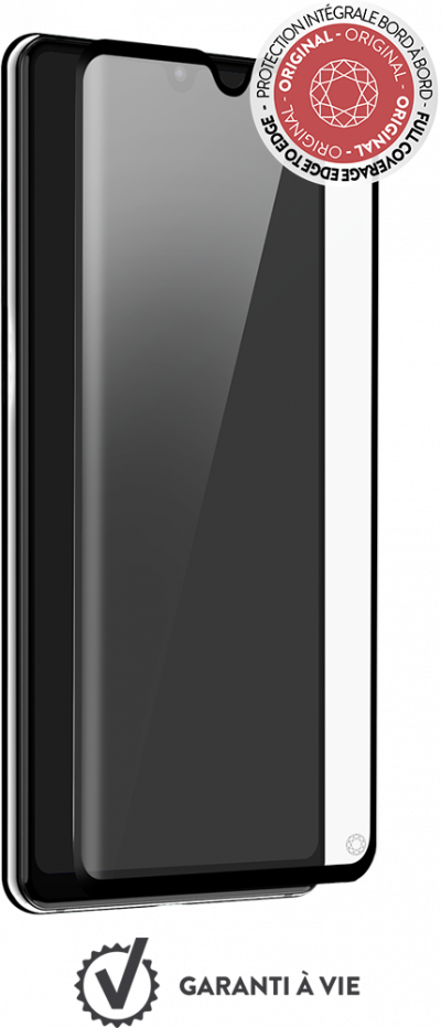 BIGBEN CONNECTED Prot&egrave;ge-&eacute;cran en verre organique pour huawei p30 et kit de pose