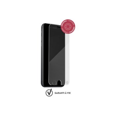 FORCEGLASS Prot&egrave;ge &eacute;cran iphone se 2020 plat original garanti &agrave; vie force glass
