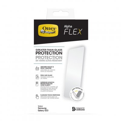 OTTERBOX Prot&egrave;ge &eacute;cran  Samsung S23 Alpha Flex Anti-Microbial