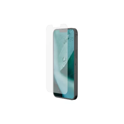 Prot&egrave;ge &eacute;cran plat iphone 13 pro max eco-con&ccedil;u avec kit de pose just green
