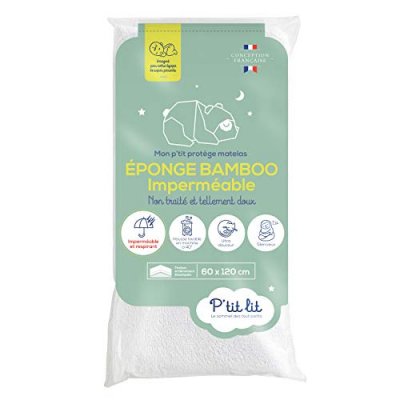 GENERIQUE Prot&egrave;ge matelas enfant 60x120cm imperm&eacute;able Bamboo non trait&eacute;e