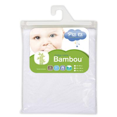 GENERIQUE Prot&egrave;ge matelas enfant 70x140cm imperm&eacute;able Bamboo non trait&eacute;e