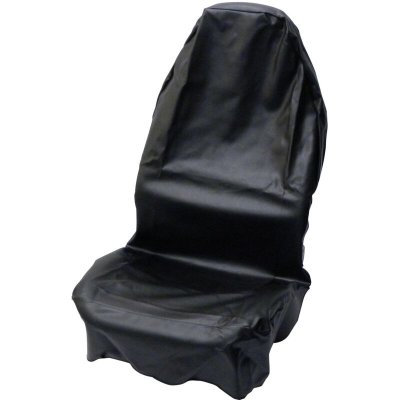 CARPOINT Prot&egrave;ge si&egrave;ge et appuie t&ecirc;te aspect cuir (skai)