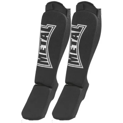 Protege Tibia - METAL BOXE - Protege Tibias Et Pieds - Noir Mixte S