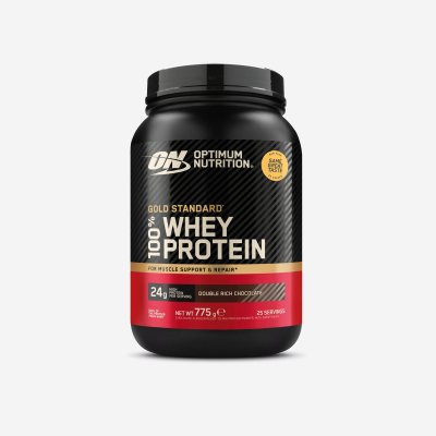 OPTIMUM NUTRITION Prot&eacute;ine 100% whey double chocolat, Gold Standard 775g
