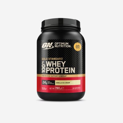 OPTIMUM NUTRITION Prot&eacute;ine 100% whey vanille, Gold Standard 780g